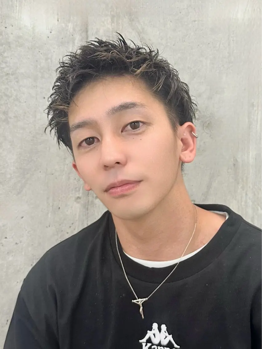 ショート メンズ 中原 祥太のヘアスタイル