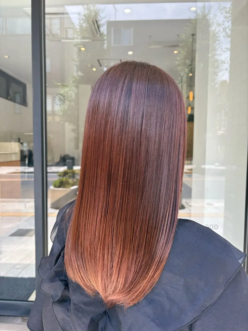 セミロング カラー liage ܀ꕤ୭* ちばかつら𖦞のヘアスタイル