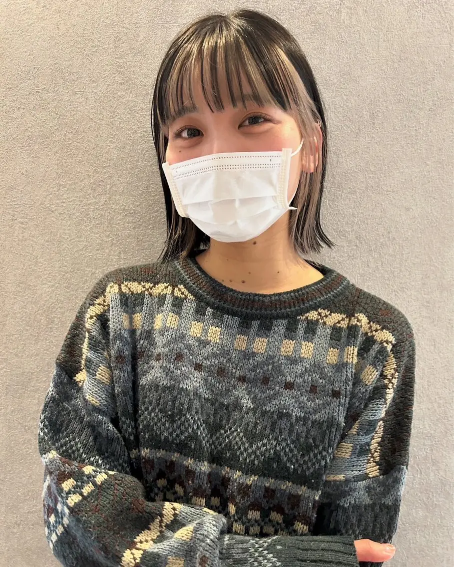カット➕全頭カラーの写真