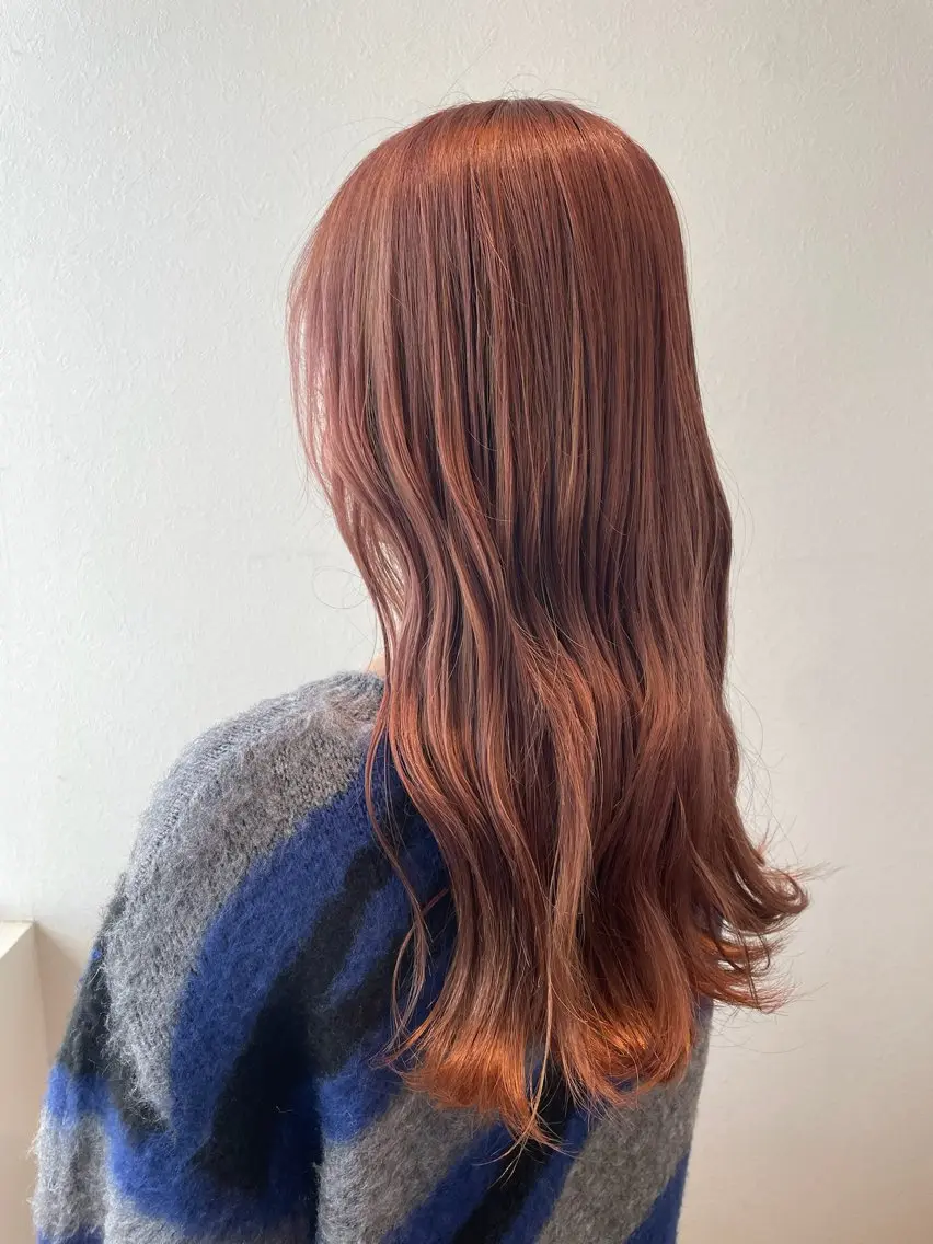【ブリーチなしWカラー】カット＋ケアカラー＋トリートメント🦁🧡の写真