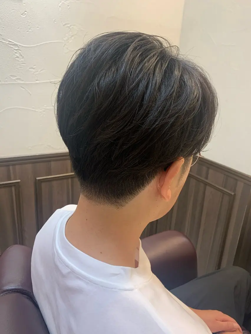 メンズ フリーランス理美容師 いさかのヘアスタイル