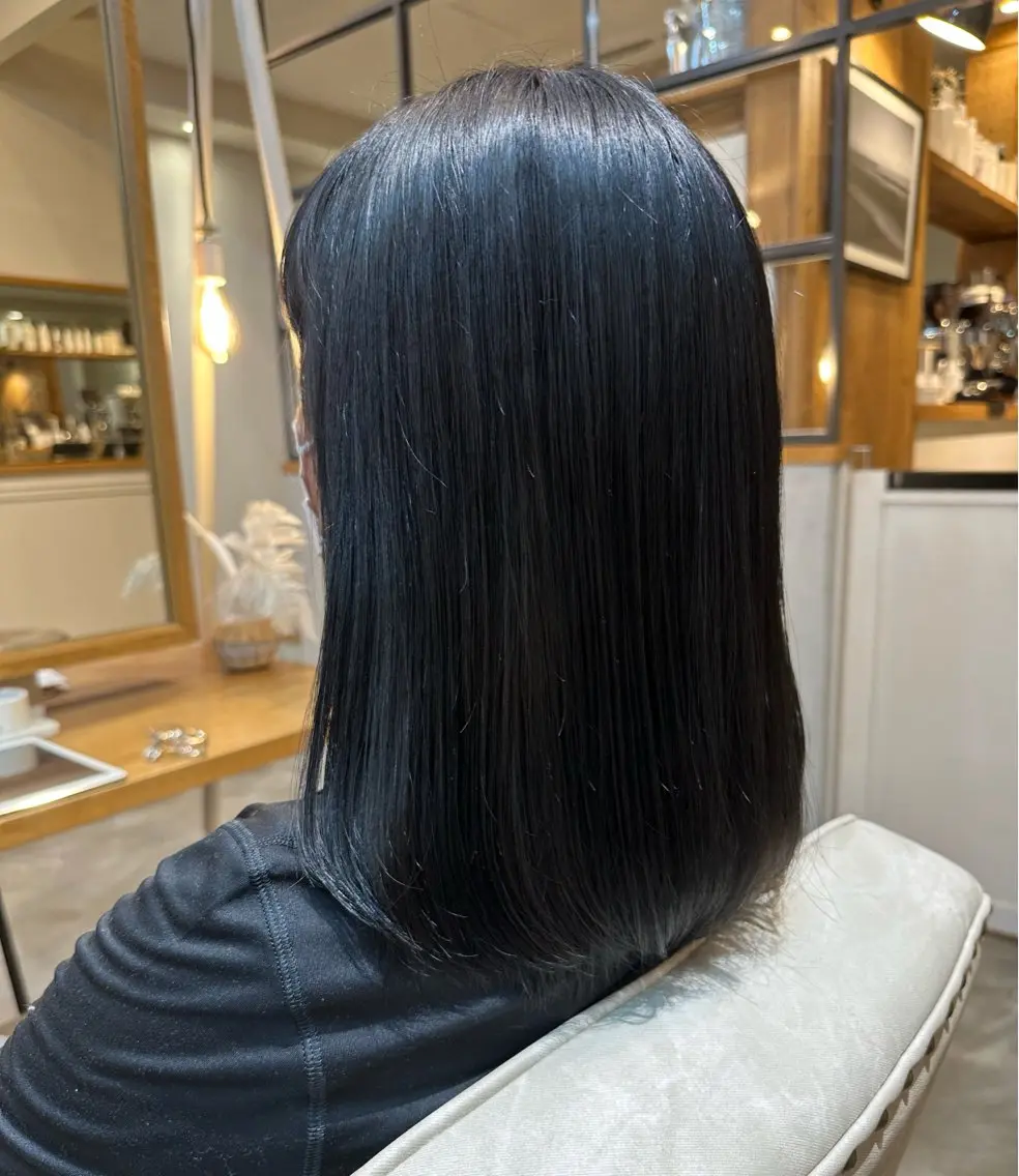 ミディアム reefur マリナのヘアスタイル
