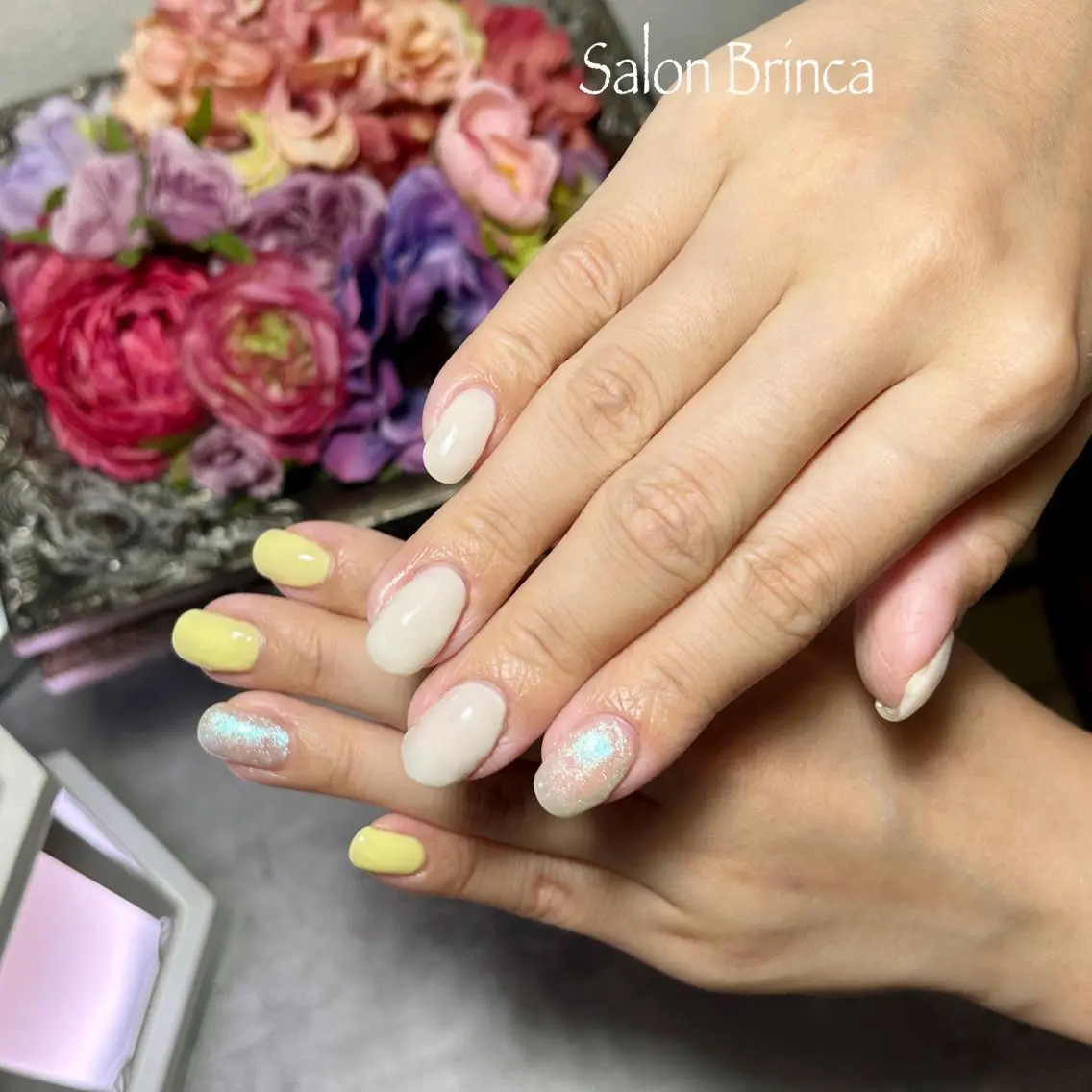 ネイル ワンカラーネイル Salon Brinca 中村のネイルデザイン