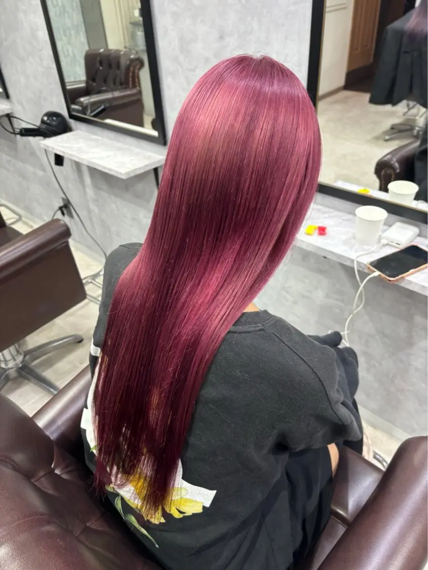 セミロング カット ヘアカラー トリートメント 池袋/カラー特化🎨 ロング料金なし🩵のヘアスタイル