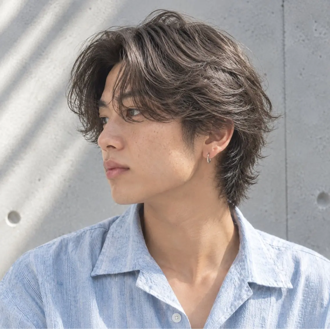 ショート メンズ メンズパーマ アッシュ カット ヘアカラー トリートメント 京都/メンズカット /パーマ/Keigoのヘアスタイル