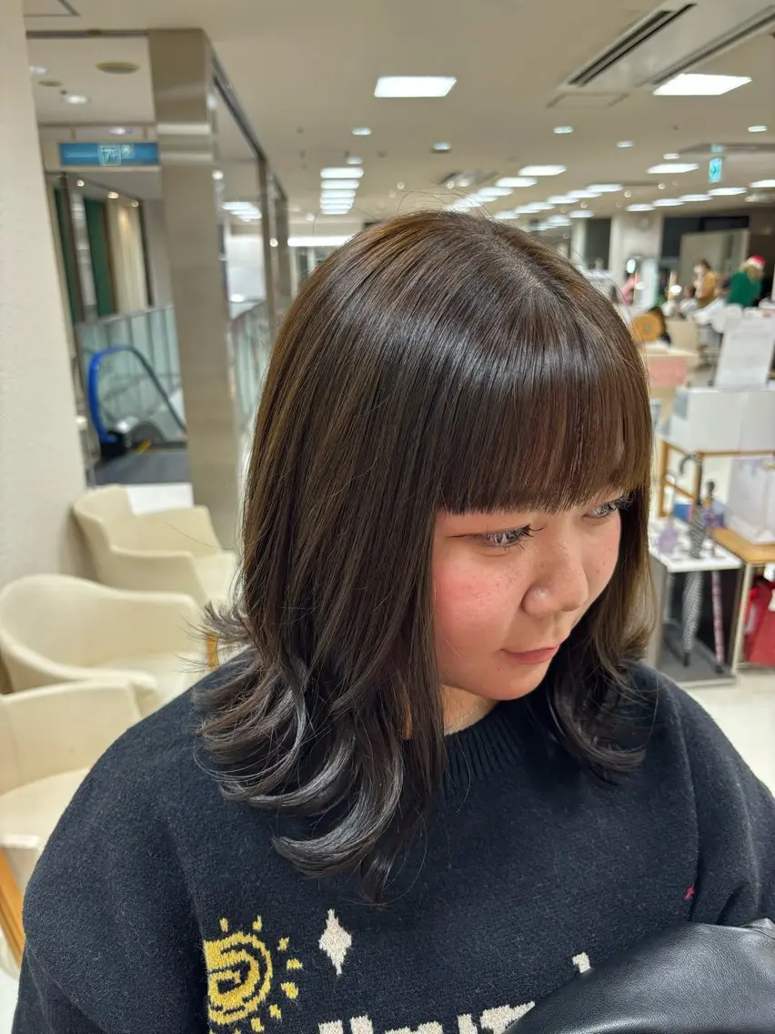 カラー ヘアカラー 🎀暖色カラー/透明 感カラー/ひな🎀のヘアスタイル