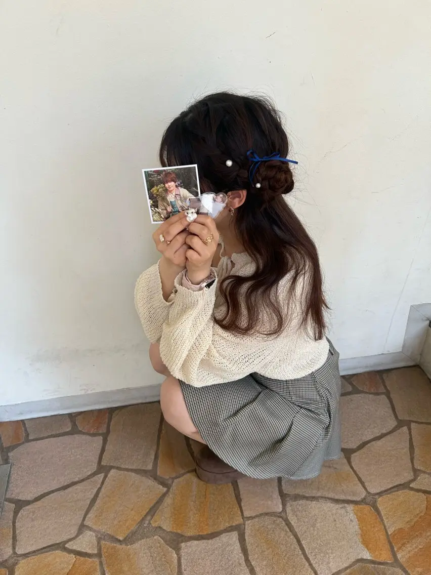 ロング ヘアアレンジ 山端 梨音のヘアスタイル