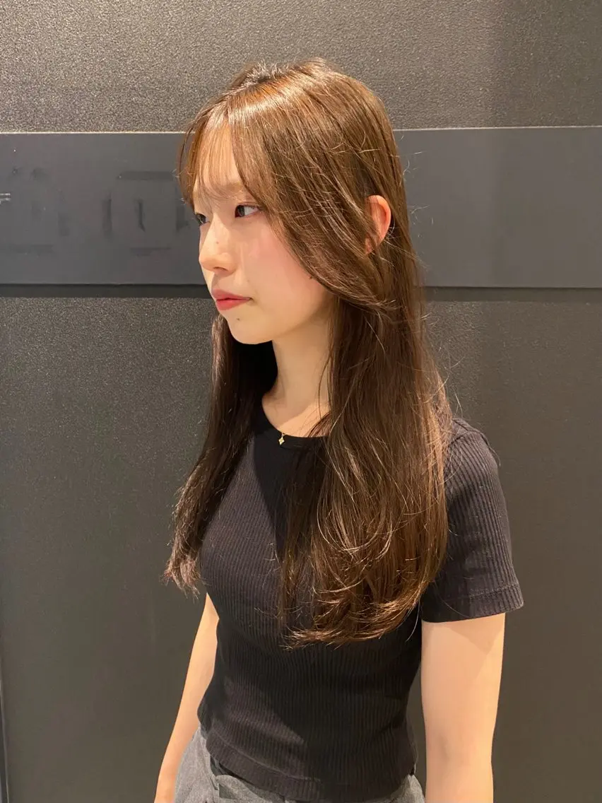 ロング カラー カット ヘアカラー トリートメント mai / linoah˚✧のヘアスタイル