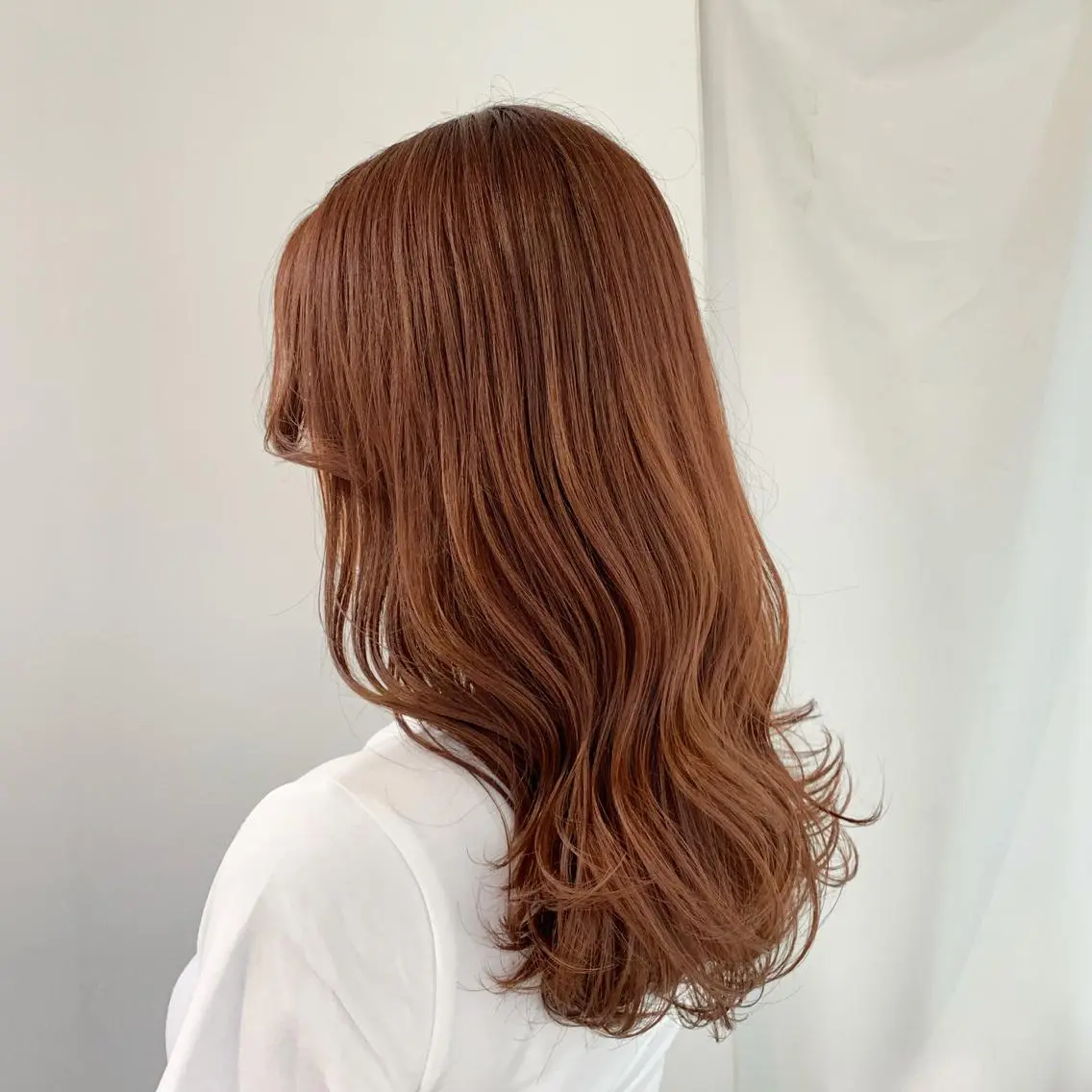 ロング カラー パーマ ヘアアレンジ マツエク・マツパ まろやかベージュ/ JOのヘアスタイル