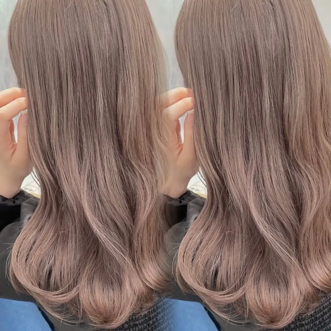 ロング カラー カット ヘアカラー トリートメント 髪質改善/美髪矯正 艶髪/Takutoのヘアスタイル