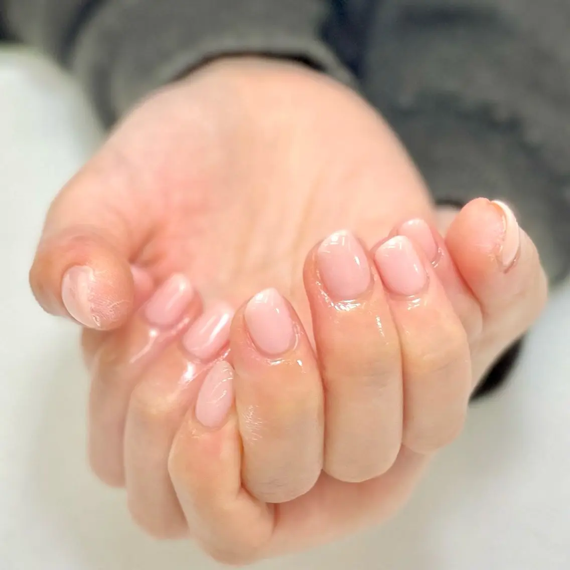 ネイル MAXKELLY正池 白フレンチ募集🕊️のネイルデザイン