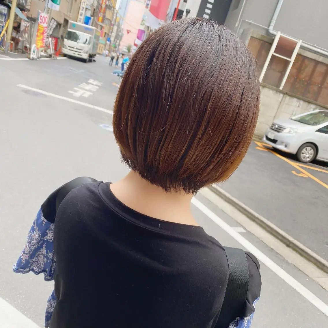 ショート ショートボブ 丸みショート ボブ 髪質改善 ショートヘア 髪質改善特化 安東駿介のヘアスタイル