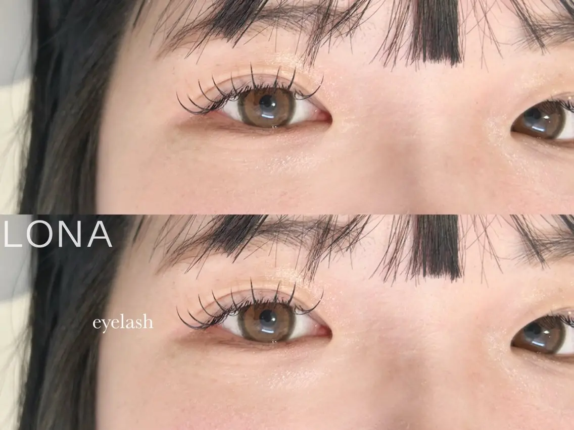【マツエク】フラットラッシュ80本の写真