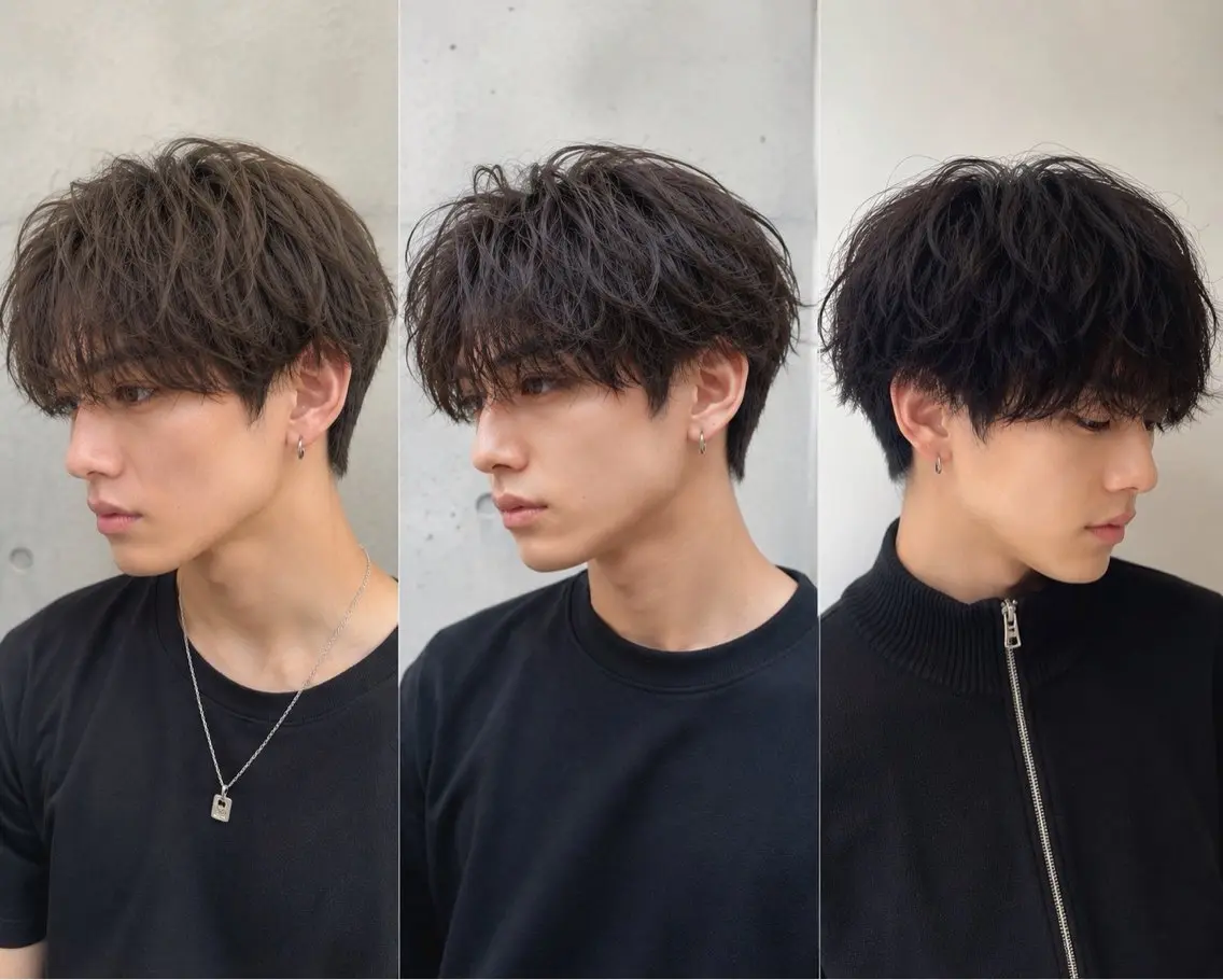 ショート カラー メンズ 池沢 晴偉のヘアスタイル