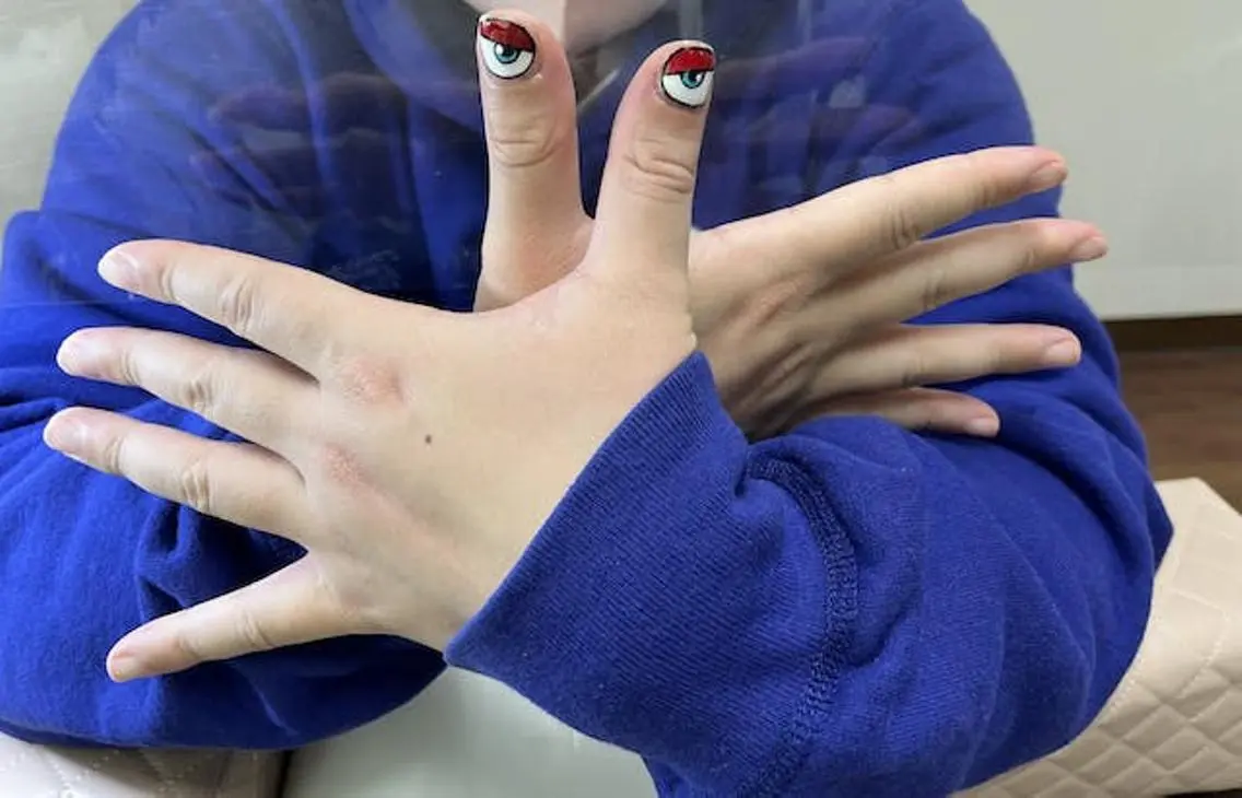 ネイル フットネイル フレンチネイル ジェルネイル ガラスフレンチ グラデーション FASTNAIL PLUS 新宿店のネイルデザイン