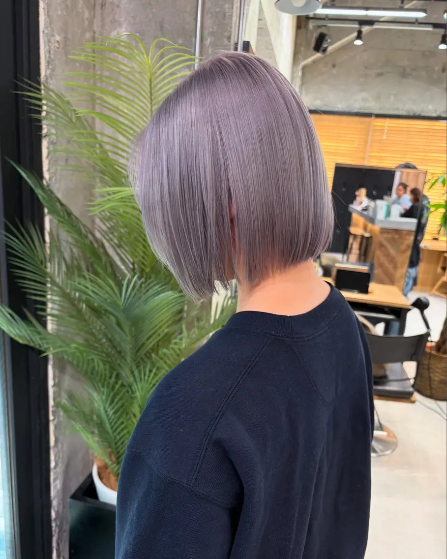 ショート カラー カット ヘアカラー KAEDE🌺Wカ ラー/ホワイトカラーのヘアスタイル