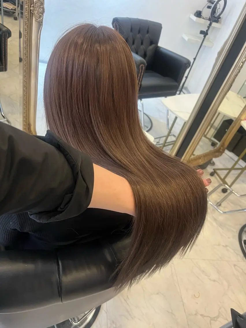 ロング エクステ ケアブリーチ&シール エクステの店和田翔莉のヘアスタイル
