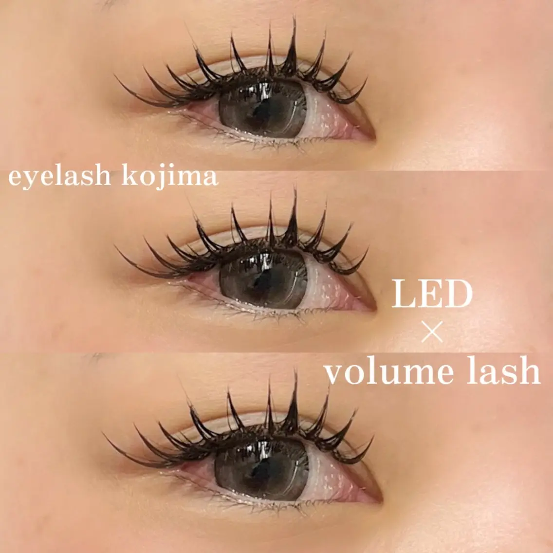 マツエク・マツパ ボリュームラッシュ Trinity eyelashのマツエク・マツパデザイン