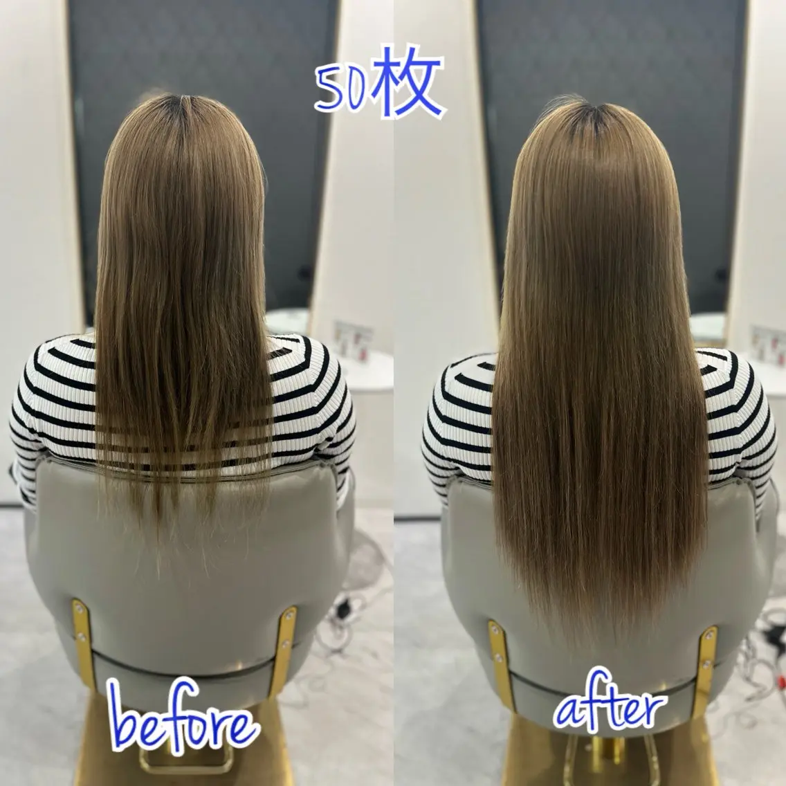 ロング エクステ シールエクステAOI 🫧🩵NEOBOXのヘアスタイル