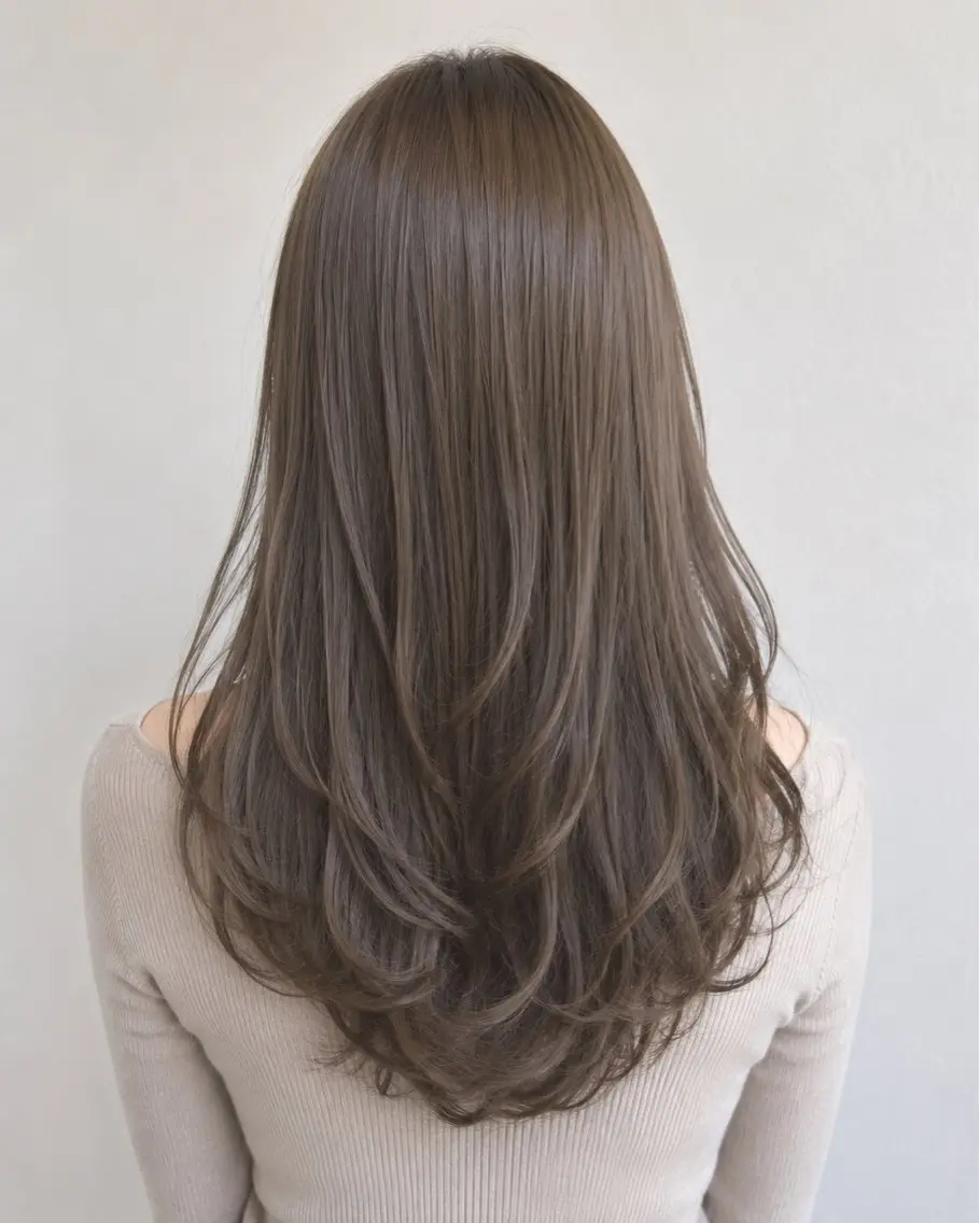 ロング カット ヘアカラー トリートメント 🍀小川泰輝🍀 艶カラー・髪質改善◎のヘアスタイル