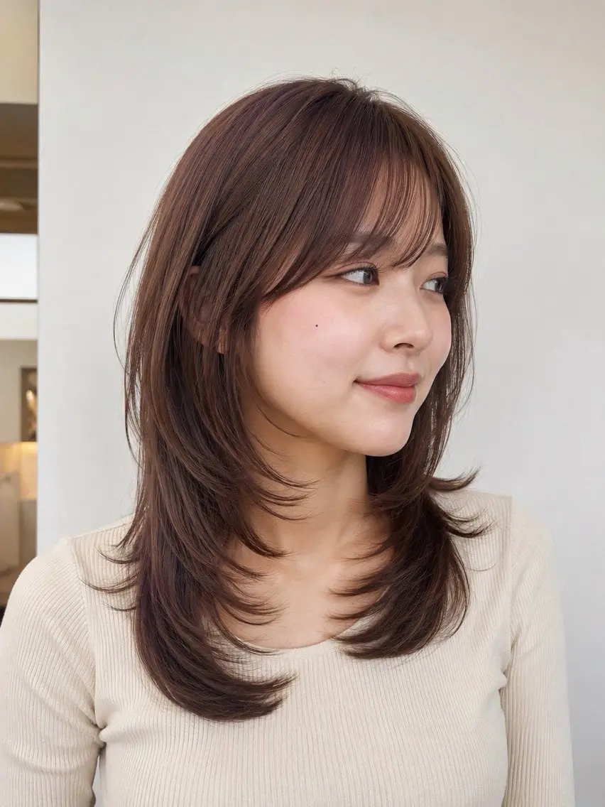 セミロング カラー maison ema 🌸Nodokaのヘアスタイル