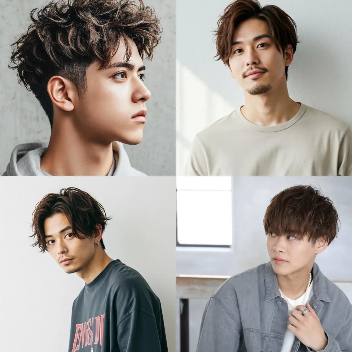 🔥メンズカラー🔥骨格矯正カット+デザインカラー(白髪染め可/ファッション可/ハイライト別途)¥11880⇨¥8800の写真