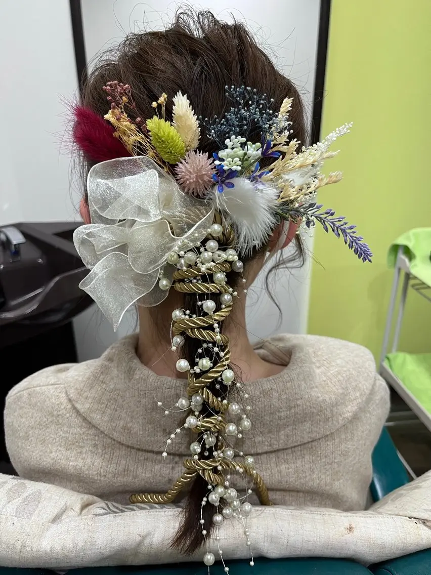ヘアアレンジ ヘアセット エステ&脱毛Fate /huddle五條のエステ・リラクイメージ