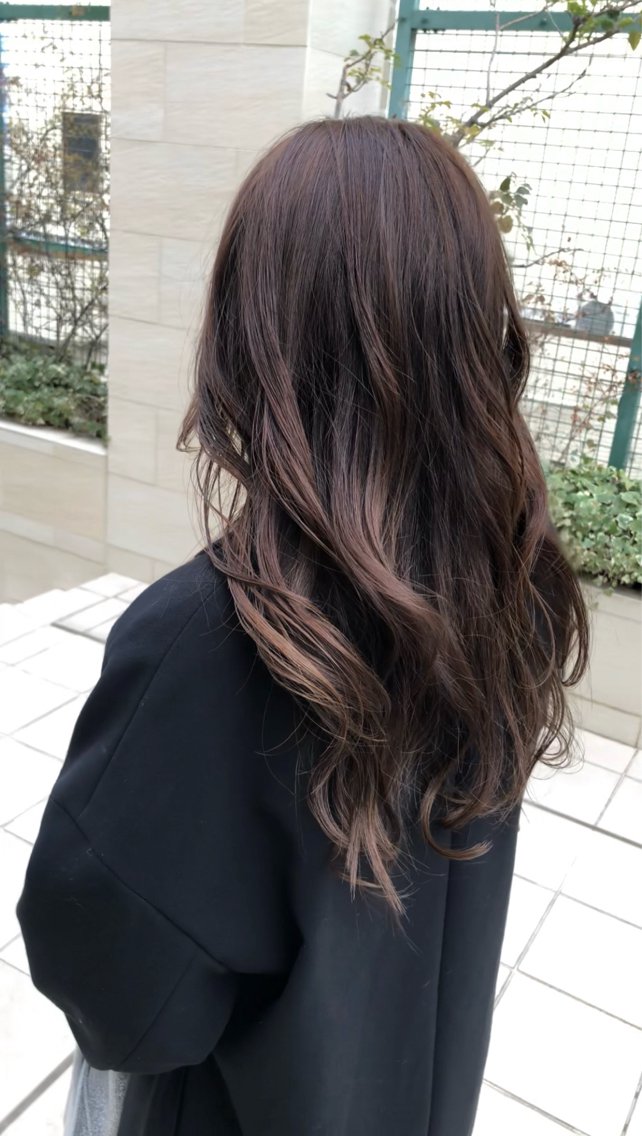 ロング 永留 春香のヘアスタイル