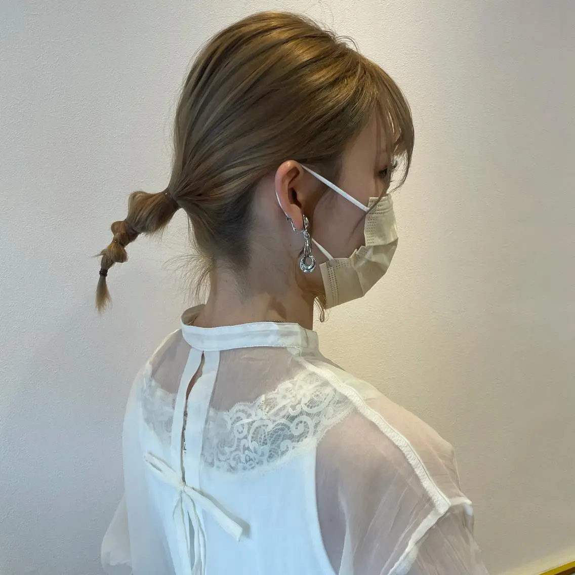ショート 前田 花綸のヘアスタイル