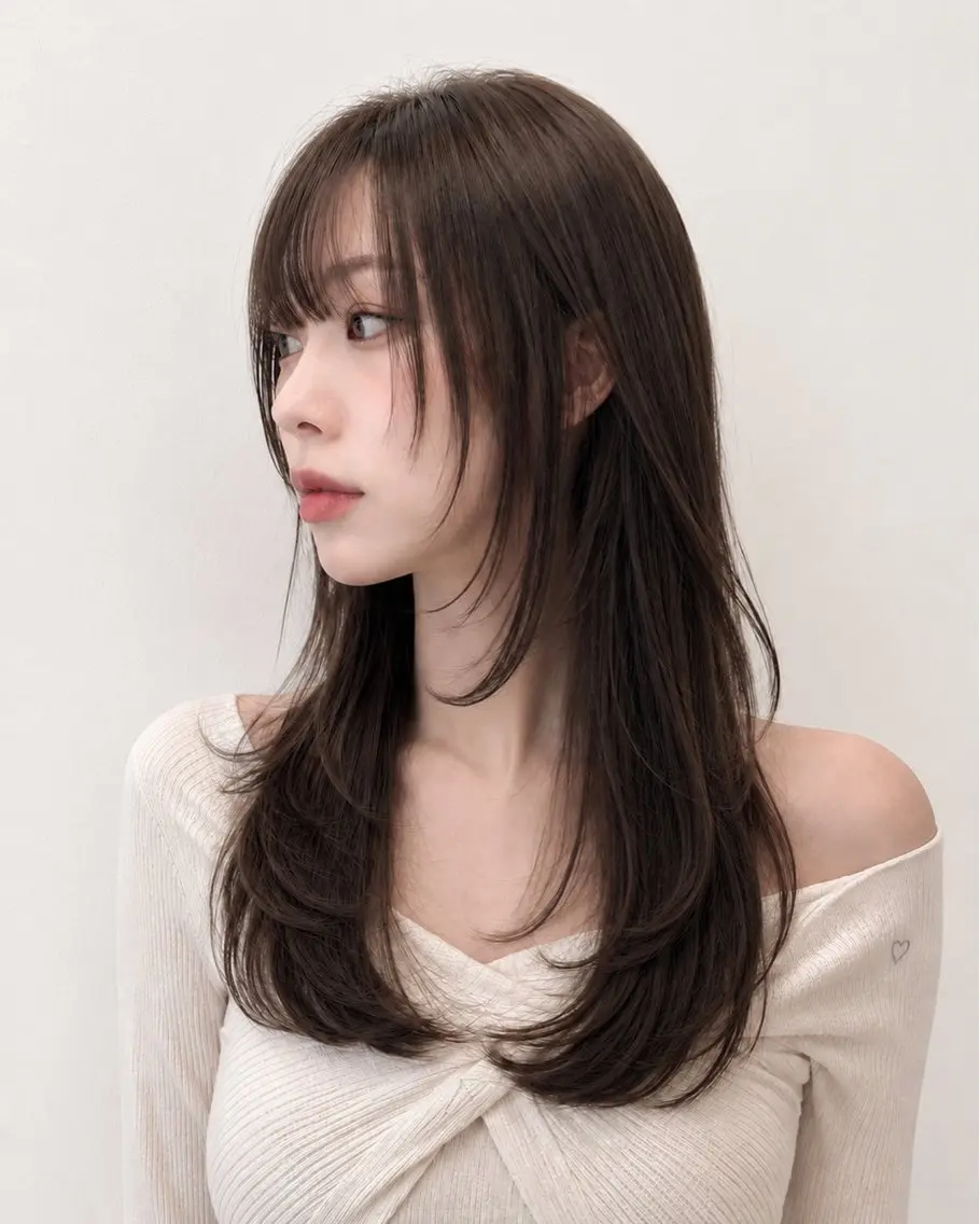 カラー ヘアカラー トリートメント ヘッドスパ モテ🤍トレンドヘア /新宿/ワカナのヘアスタイル