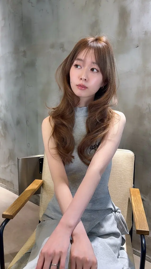 ロング カラー ベージュカラー ブリーチ ダブルカラー ブリーチなしカラー カット ヘアカラー ヘッドスパ 髪質改善カラーサロン 代表　KOHEIのヘアスタイル