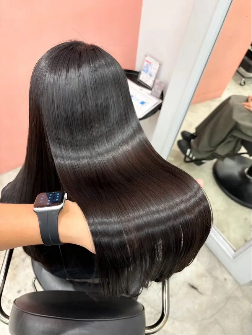 ロング カラー Masu 美髪特化美容師のヘアスタイル
