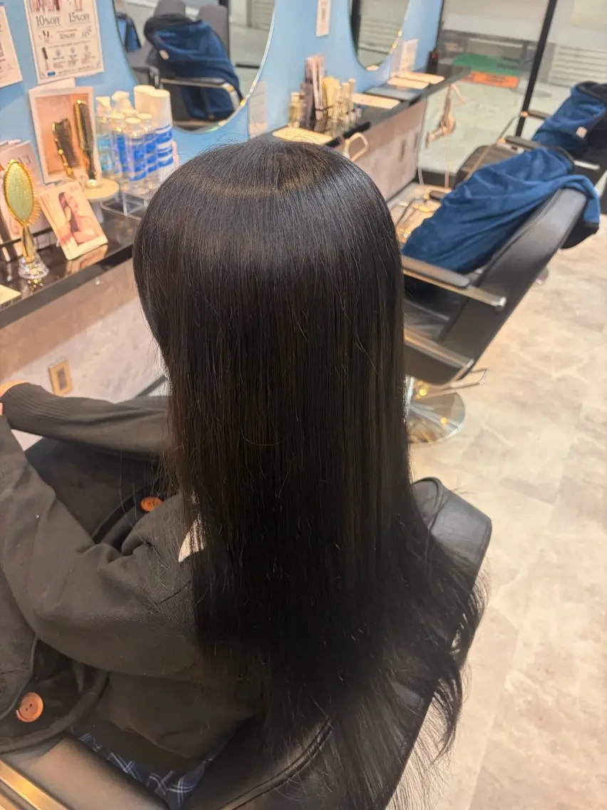 ロング カラー ヘアカラー トリートメント カラーモデル募集✨ IbukIのヘアスタイル