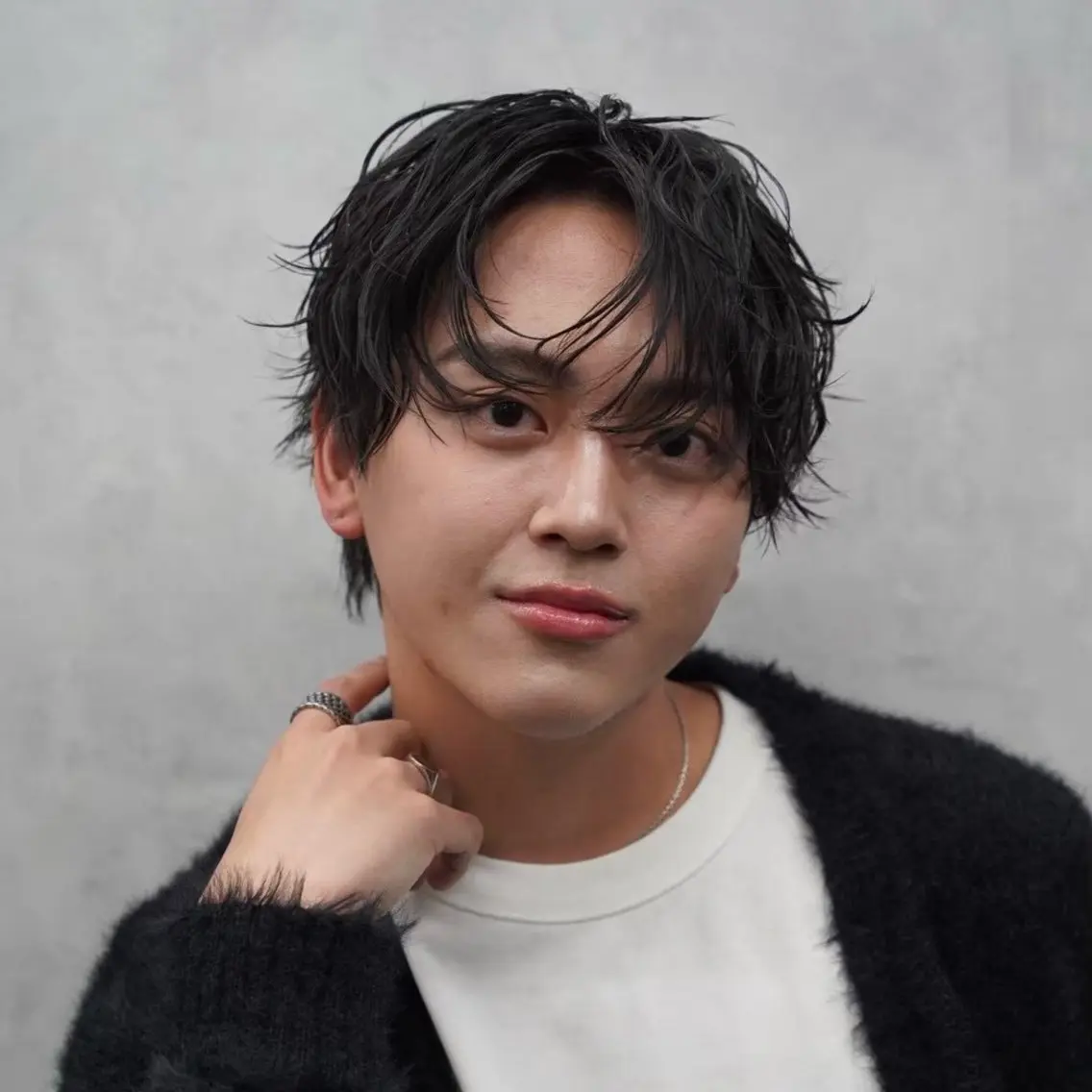 ショート カラー パーマ ヘアアレンジ メンズ キッズ メンズパーマ ツイストスパイラルパーマ スパイラルパーマ カット パーマ メンズカット/パーマ 山崎航平💈のヘアスタイル