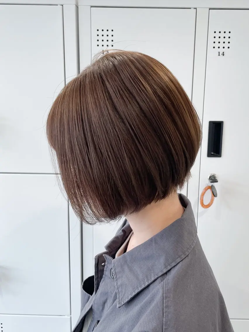ショート カラー カット ヘアカラー 透明感カラー/艶感/ メンズパーマ/福島のヘアスタイル