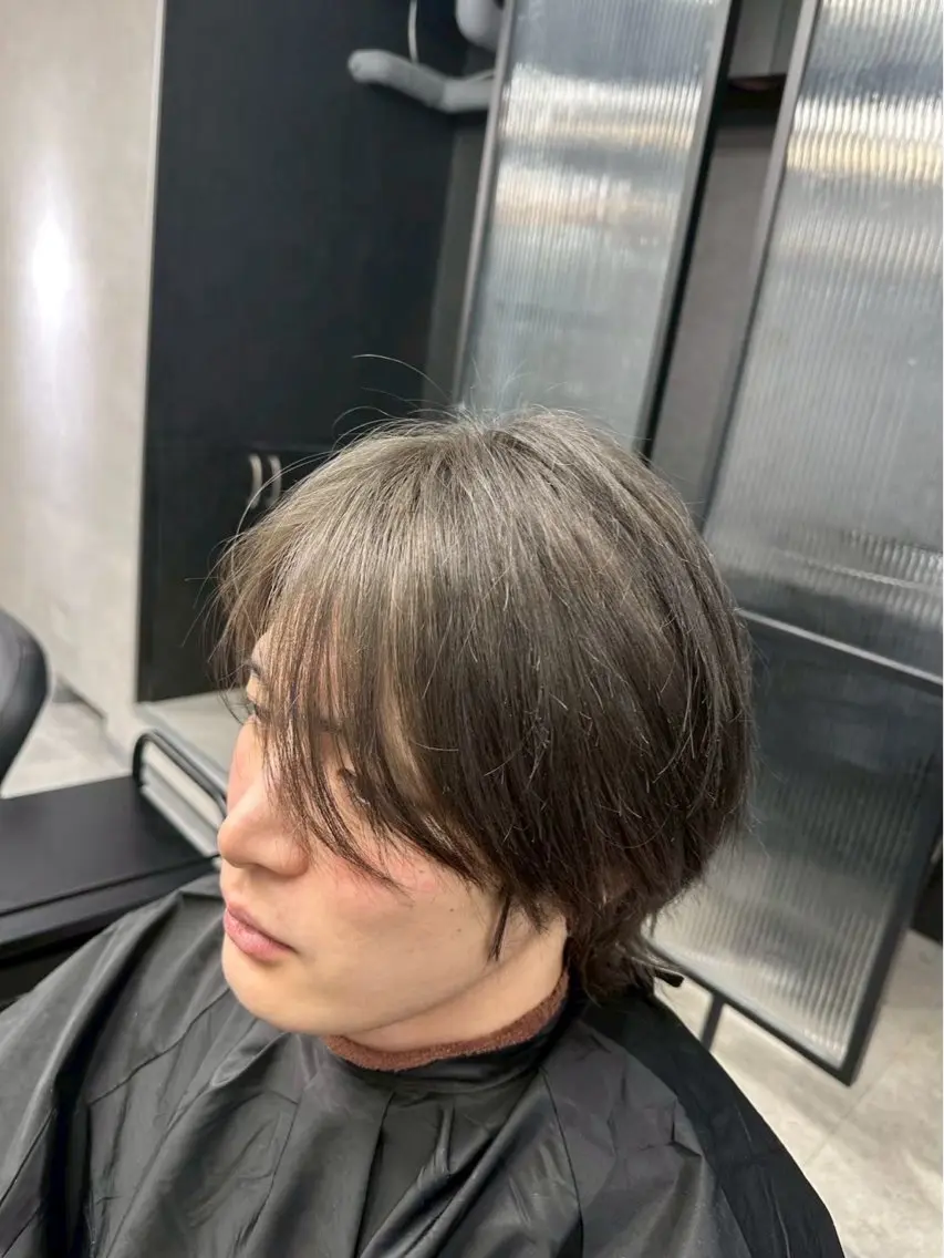 ショート カラー メンズ ヘアカラー メンズ専門🔥/池袋 じゅんやのヘアスタイル