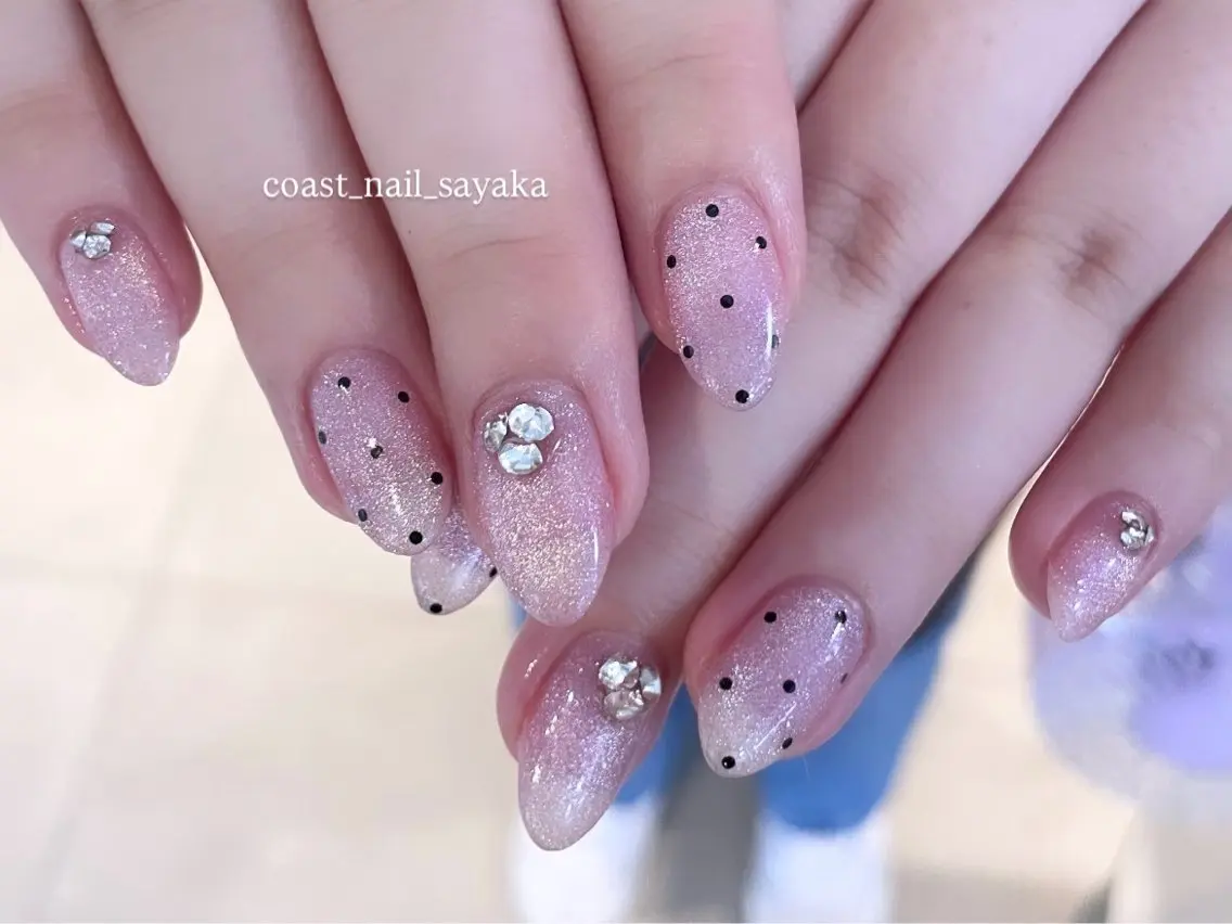 ネイル ハンドネイル HOSHI ⭐️辻堂 /藤沢ガーリーネイルのネイルデザイン