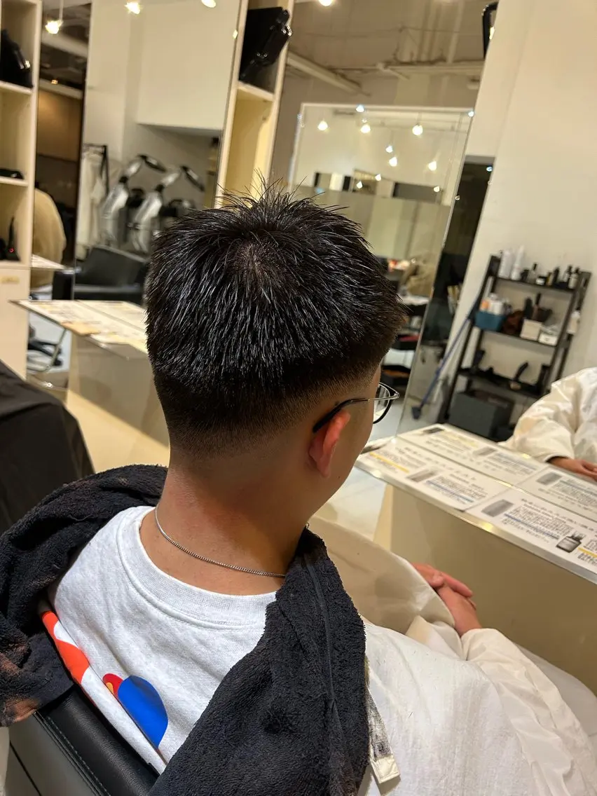 ショート メンズ 田中 貴也のヘアスタイル