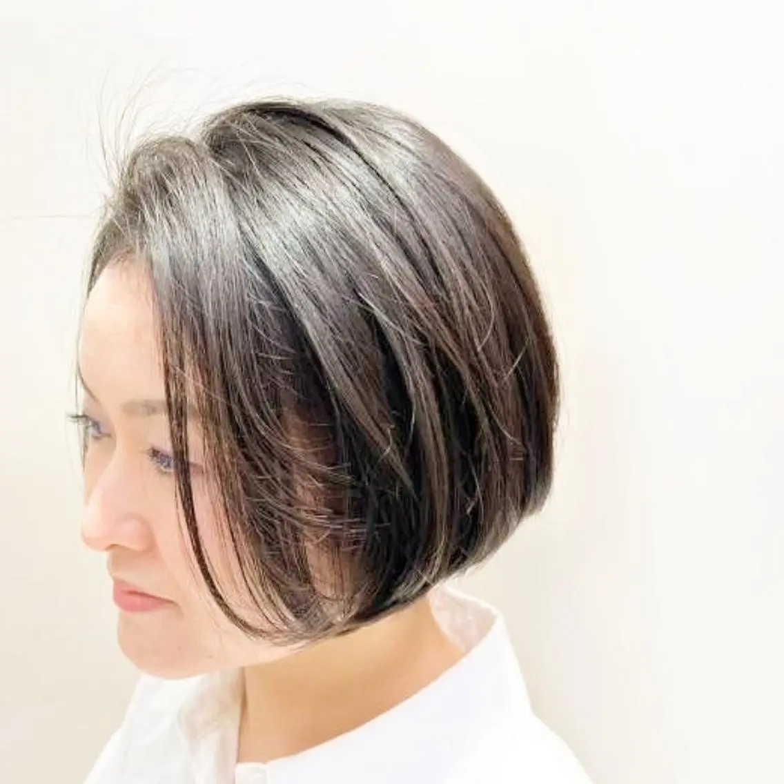 ショート カラー ヘアアレンジ かなざわ あかりのヘアスタイル