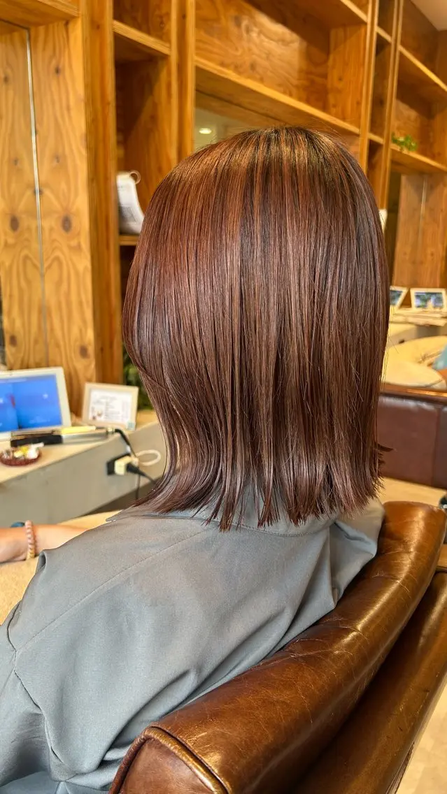 ミディアム adorable 樋口円のヘアスタイル