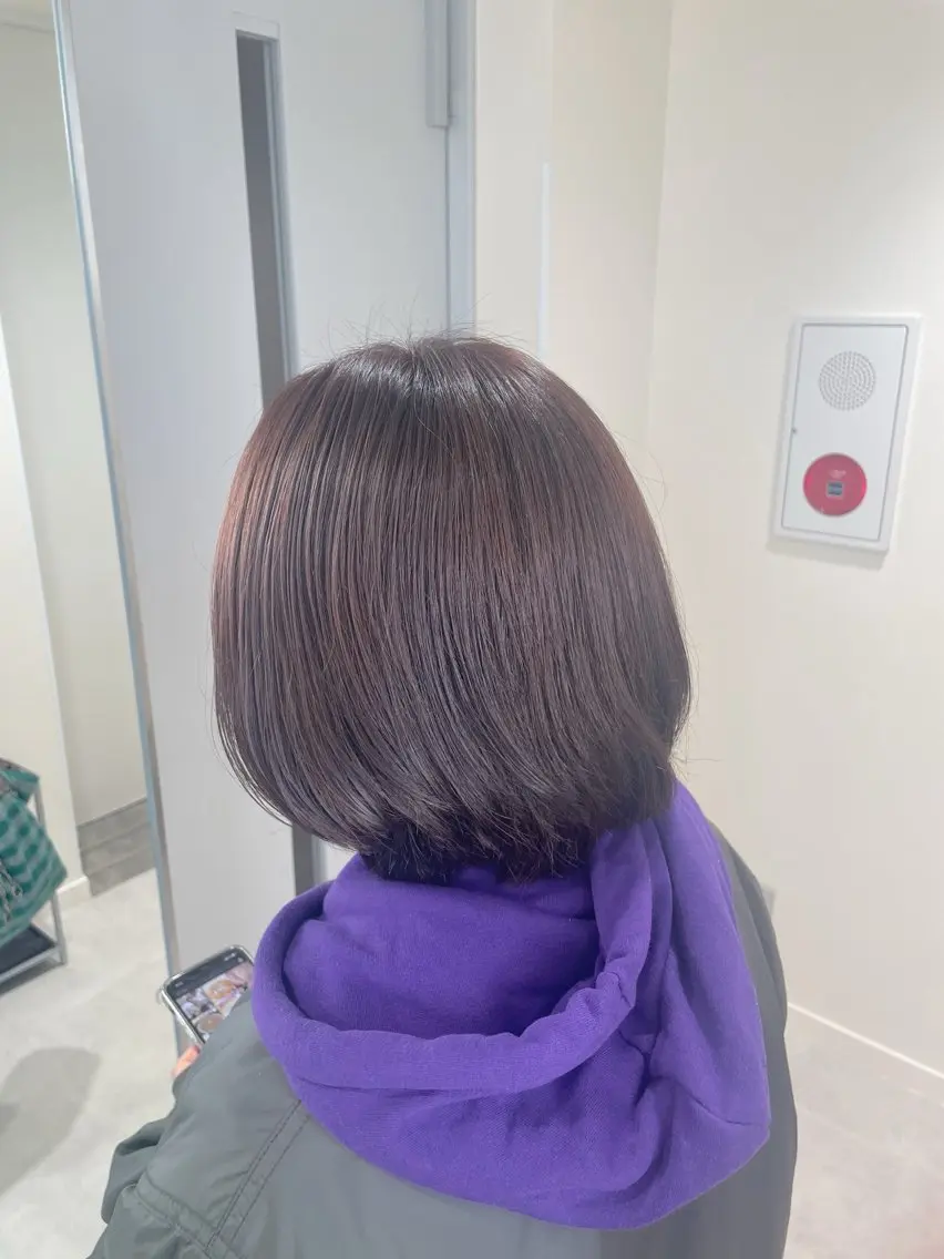 ロング カラー ヘアカラー トリートメント NaVIユウジ 透明感カラーのヘアスタイル