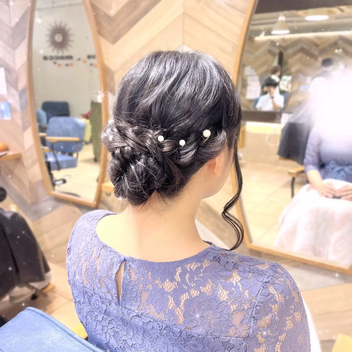 セミロング ヘアセット 🎀ささき そな🎀 カットモデル/ヘアメのヘアスタイル