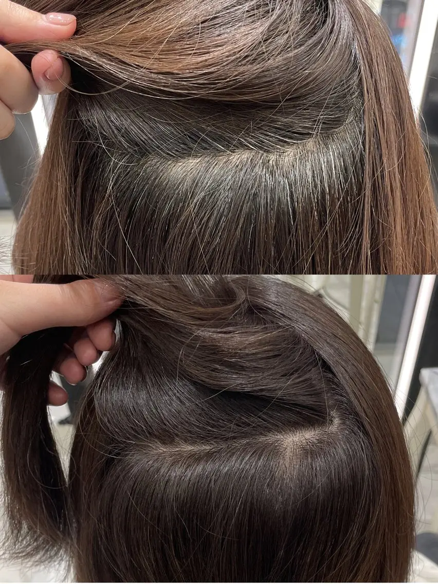 カラー ヘアカラー 西川 晴菜のヘアスタイル