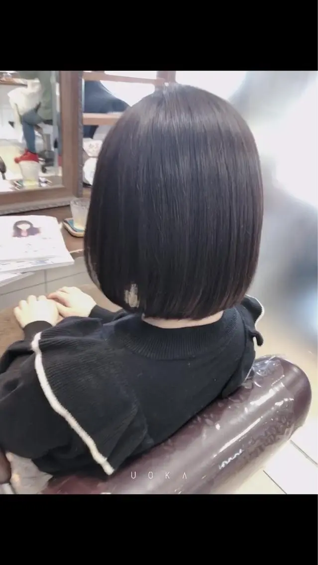カット＋1/2矯正＋トリートメントの写真