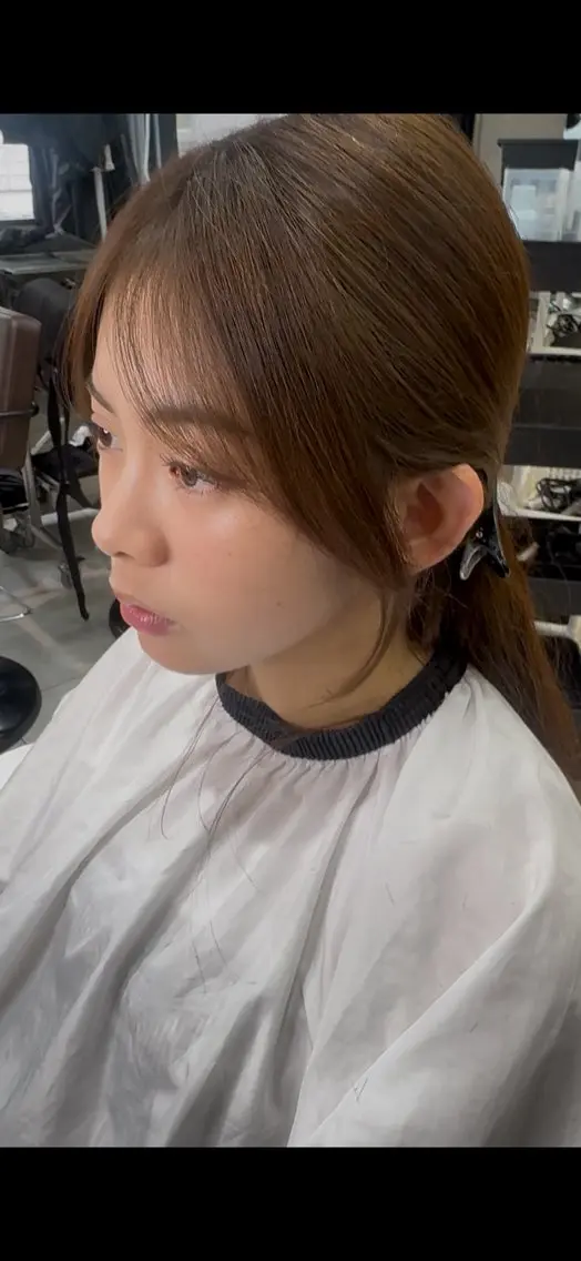 ロング rioカットカラー ♡韓国レイヤーのヘアスタイル