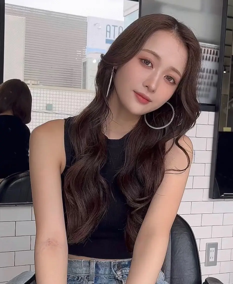 ロング カラー カット ヘアカラー トリートメント 🌫️大人韓国ヘア 🌫️naoyaのヘアスタイル