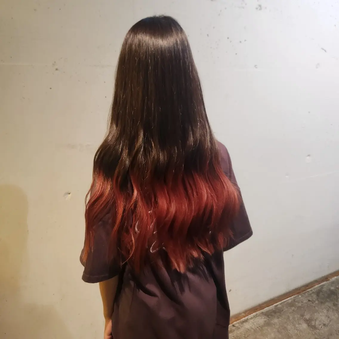 ロング ハヤシ マユ ✂ 府中美容室のヘアスタイル