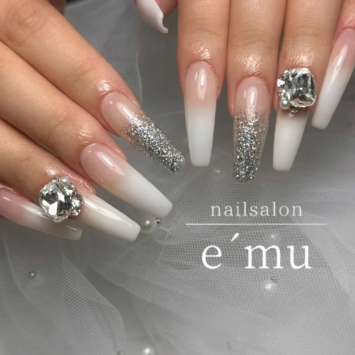ネイル ハンドネイル nailsalon e´muのネイルデザイン