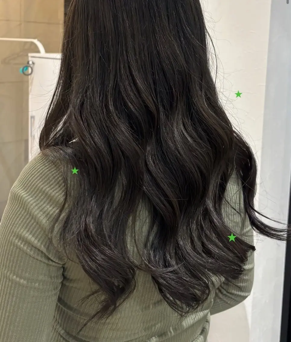 カラー ヘアカラー 島崎 夏希のヘアスタイル