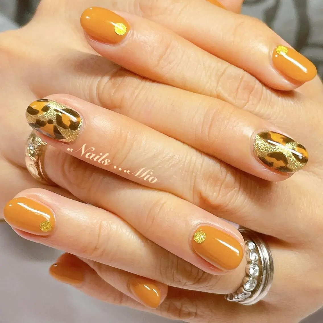ネイル アニマル柄 冬ネイル .Nails Mio 赤羽西ネイルサロンのネイルデザイン